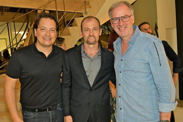     Andre Leite, Claudio Frank e Sergio Buchpiguel            